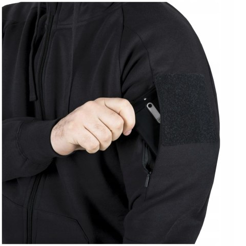 Bluza Helikon-Tex Urban Tactical Hoodie Lite (FullZip)® - Czarna