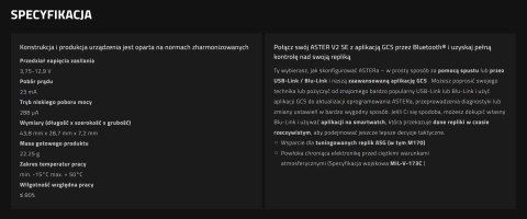 GATE ASTER V2 SE EXPERT +spust Quantum Trigger, Kable Przód, MOSFET ETU FCU