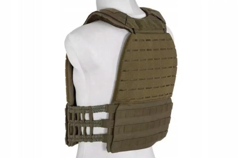 Kamizelka taktyczna typu plate carrier molle/laser-cut - oliwkowa