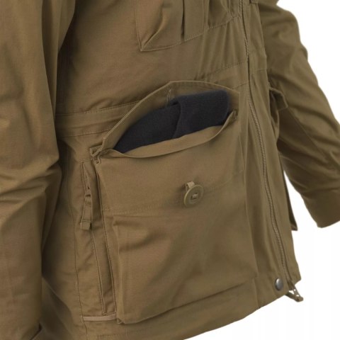 Kurtka wojskowa Helikon SAS Smock Duracanvas z kapturem Taiga Green