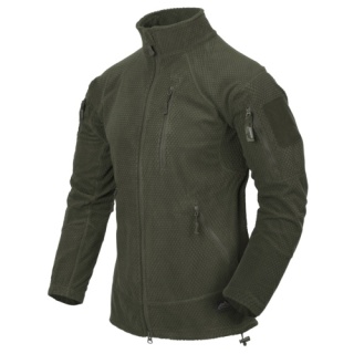 Bluza ALPHA TACTICAL - Grid Fleece - Olive Green