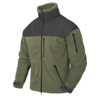 Bluza Helikon-Tex CLASSIC ARMY - Fleece - Olive Green/Czarny