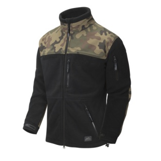 Bluza Polar Helikon-Tex INFANTRY - Fleece - Czarna/PL Woodland
