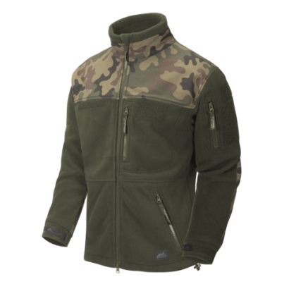 Bluza Polar Helikon-Tex INFANTRY - Fleece - Olive Green/PL Woodland