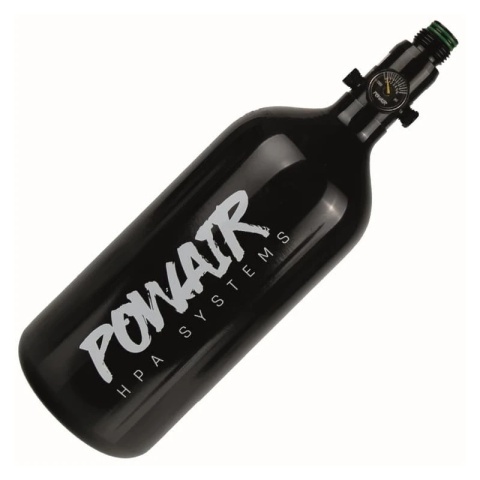 Cylinder PowAir HPA seria BASIC 48ci / 0,8 l - 3000 PSI - czarny