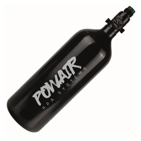 Cylinder PowAir HPA seria BASIC 62ci / 1 l - 3000 PSI - czarny
