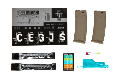 Karabinek ASG Specna Arms Daniel Defense® MK18 SA-P26 Prime™ HAL™ ETU z silnikiem bezszczotkowym Chaos Bronze