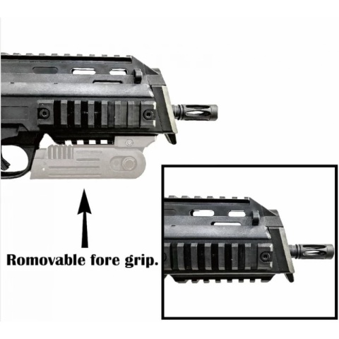 Konwersja repliki pistoletu maszynowego CTM AP7 SUB do AAP01 - TAN