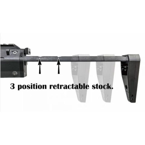 Konwersja repliki pistoletu maszynowego CTM AP7 SUB do AAP01 - różowy