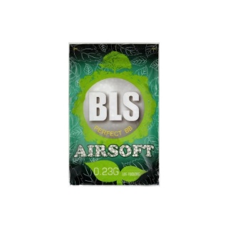 Kulki BLS BIO BBs 0,23g, 4300 kulek - białe