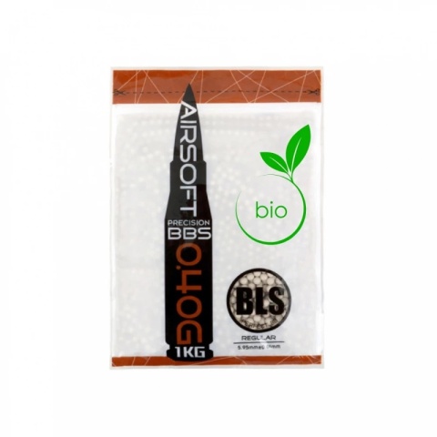 Kulki BLS BIO BBs 0,40g, 2500 kulek - białe Kulki BLS BIO BBs 0,40g, 2500 kulek - białe
