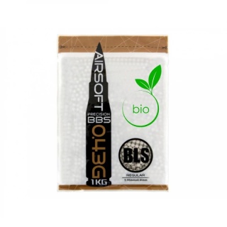 Kulki BLS BIO BBs 0,43g, 2300 kulek - białe