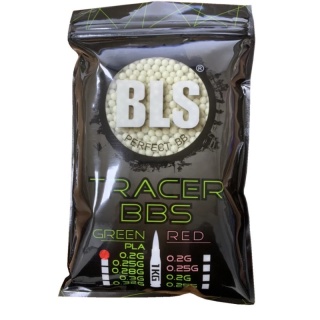 Kulki BLS BIO Tracer 0,20 g, 5000 BB - zielone świecące