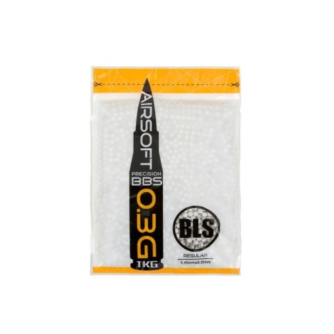 Kulki BLS Precision 0,30 g, 3300 kulek - białe