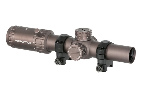 Luneta celownicza LPVO VictOptics S6 1-6x24 SFP - Burnt Brown Luneta celownicza LPVO VictOptics S6 1-6x24 SFP - Burnt Brown
