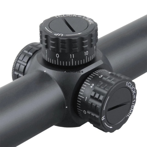 Luneta celownicza LPVO VictOptics S6 1-6x24 SFP - czarna Luneta celownicza LPVO VictOptics S6 1-6x24 SFP - czarna