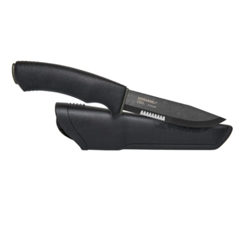 Nóż Morakniv® Bushcraft Black SRT - Stainless Steel - Czarny (ID 12491) Nóż Morakniv® Bushcraft Black SRT - Stainless Steel - Czarny (ID 12491)