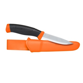 Nóż Morakniv® Companion F Orange - Stainless Steel - Pomarańczowy (ID 11824)