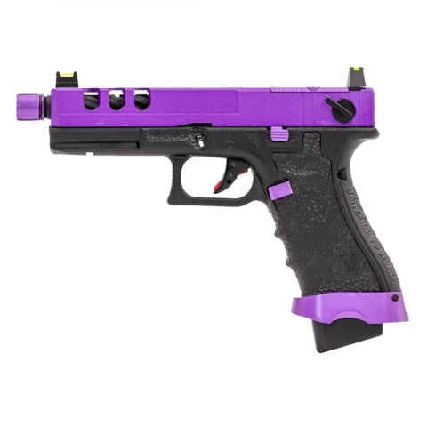 Pistolet VORSK EU18 wersja 2 GBB - Fioletowy