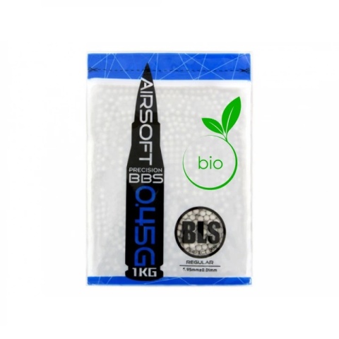Kulki BLS BIO kulki 0,45g, 2200 BBs - Białe Kulki BLS BIO kulki 0,45g, 2200 BBs - Białe