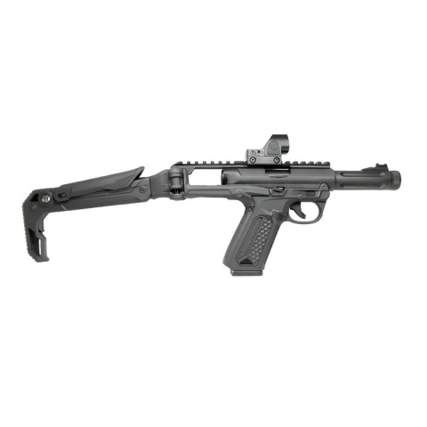 Zestaw RONI ze składaną kolbą AA do AAP-01 GBB - czarny