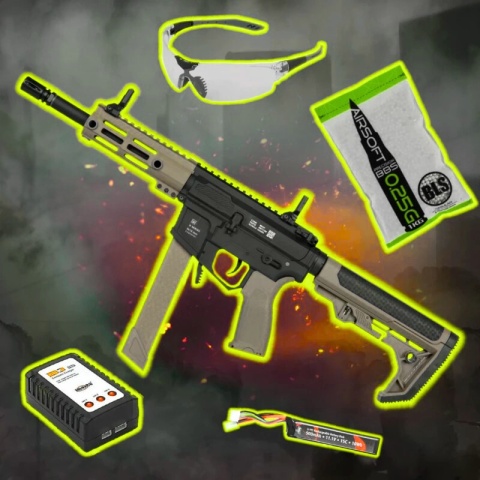 Zestaw startowy - SA AR9 Light Ops (SA-FX01 FLEX™ HAL ETU™) - Czarny/Piaskowy