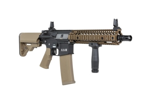 Karabinek ASG Specna Arms Daniel Defense® MK18 SA-E19 EDGE™ HAL ETU Single Fire Only Chaos Bronze
