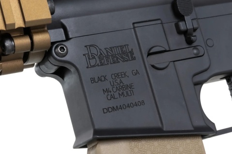 Karabinek ASG Specna Arms Daniel Defense® MK18 SA-E19 EDGE™ HAL ETU Single Fire Only Chaos Bronze