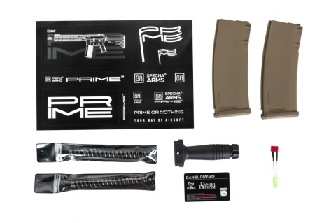 Karabinek ASG Specna Arms Daniel Defense® MK18 SA-E19 EDGE™ HAL ETU Single Fire Only Chaos Bronze