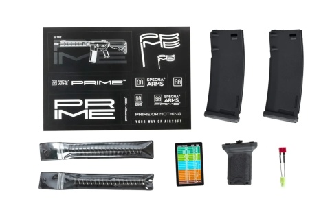Karabinek ASG Specna Arms RRA SA-P25 PRIME™ HAL™ ETU Light Ops Stock Wersja High Torque Half-Tan