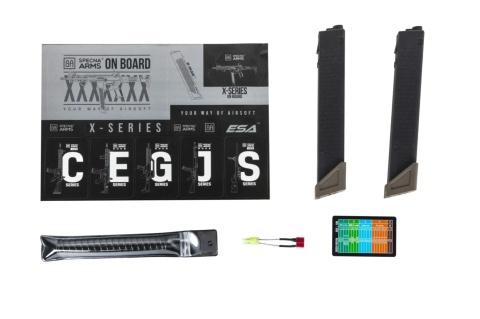 Karabinek ASG Specna Arms SA-FX02 FLEX™ BLDC™ HAL ETU Gen.2 Half-Tan