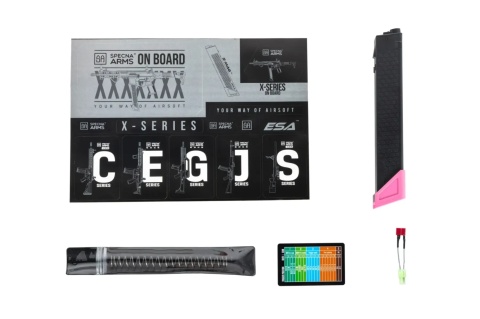 Karabinek ASG Specna Arms SA-FX02 FLEX™ HAL ETU Gen.2 Różowy