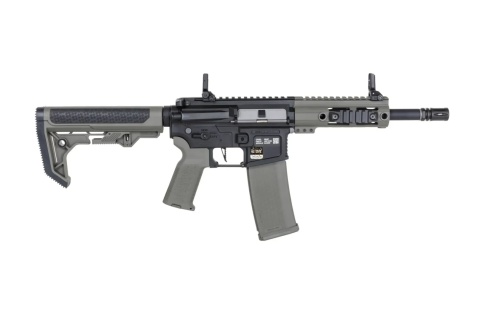 Karabinek ASG Specna Arms SA-F04-RL FLEX™ BLDC™ Light Ops Stock/ HAL ETU™ Gen. 2 Oliwkowy