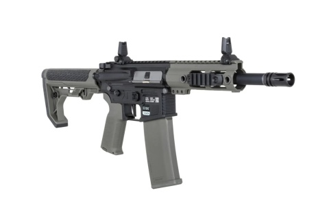Karabinek ASG Specna Arms SA-F04-RL FLEX™ BLDC™ Light Ops Stock/ HAL ETU™ Gen. 2 Oliwkowy