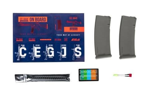 Karabinek ASG Specna Arms SA-F04-RL FLEX™ BLDC™ Light Ops Stock/ HAL ETU™ Gen. 2 Oliwkowy