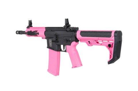 Karabinek ASG Specna Arms SA-F04-RL FLEX™ BLDC™ Light Ops Stock/ HAL ETU™ Gen. 2 Różowy
