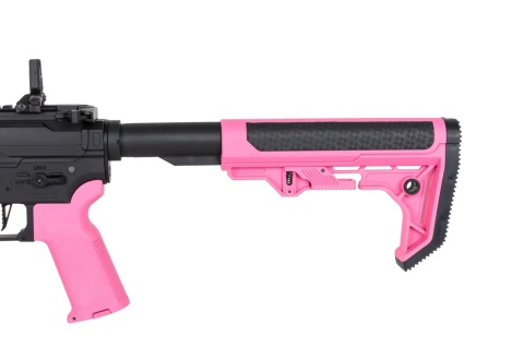 Karabinek ASG Specna Arms SA-F04-RL FLEX™ BLDC™ Light Ops Stock/ HAL ETU™ Gen. 2 Różowy