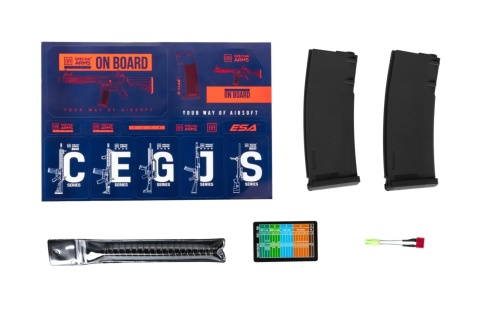 Karabinek ASG Specna Arms SA-F05-RL FLEX™ BLDC™ Light Ops Stock/ HAL ETU™ Gen. 2 Czarny