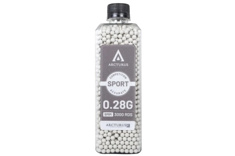 Kulki Arcturus RS® SPORT Match Grade 0.28g 3000 sztuk butelka