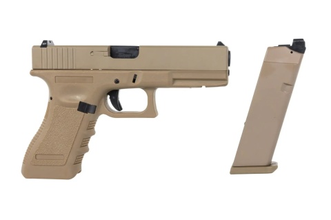 Replika pistoletu EC-1101 - Tan