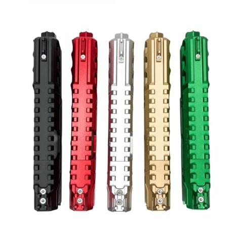 Zestaw CNC górnej części korpusu do AAP01 CTM FUKU-2 (krótki) - czarno-czerwony