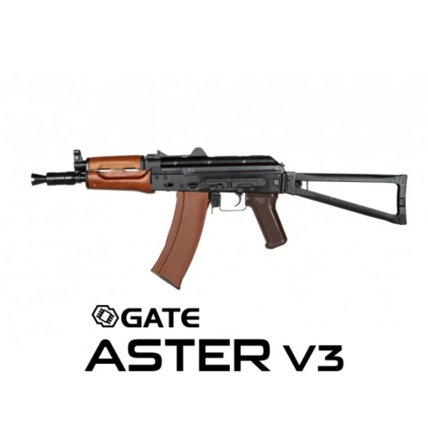 E&L AKS-74UN Essential GATE ASTER SE V3 - Czarny / Drewno