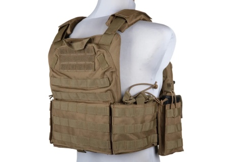 Kamizelka taktyczna Plate Carrier 8944-1 GFC Tactical Tan
