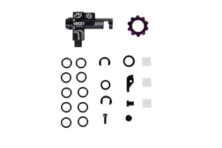 Komora hop-up Gate EON - Tytanowa / Fioletowa