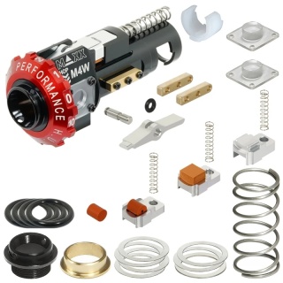 Komora hop-up MAXX CNC M4W Nowa wersja do HPA M4 MTW - Czarna