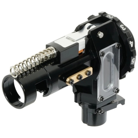 Komora hop-up MAXX CNC aluminiowa M4Gi (ICS M4/16) - czarna