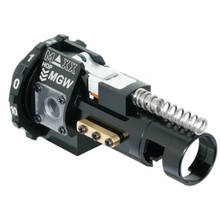 Komora hop-up MAXX CNC aluminiowa MGW (seria MTW M4) - czarna