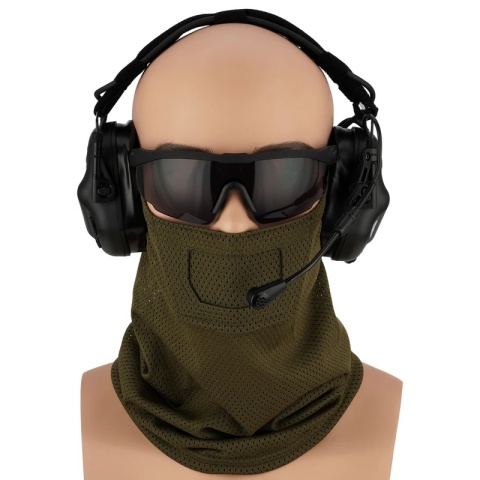 Maska Cygnus Armory Face Warrior - Olive