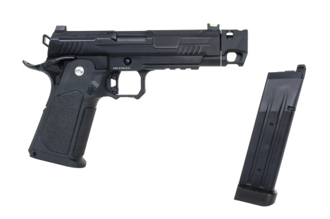 Pistolet ASG Arcturus Vanguard 4.3" Hi-Capa GBB Optics Ready z kompensatorem Czarny