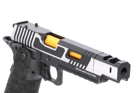 Pistolet ASG Specna Arms SA-VGP20 VAPOR™ Optics Ready Czarno-Srebrny